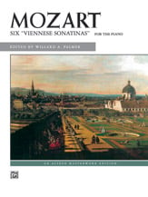 Six Viennese Sonatinas piano sheet music cover
